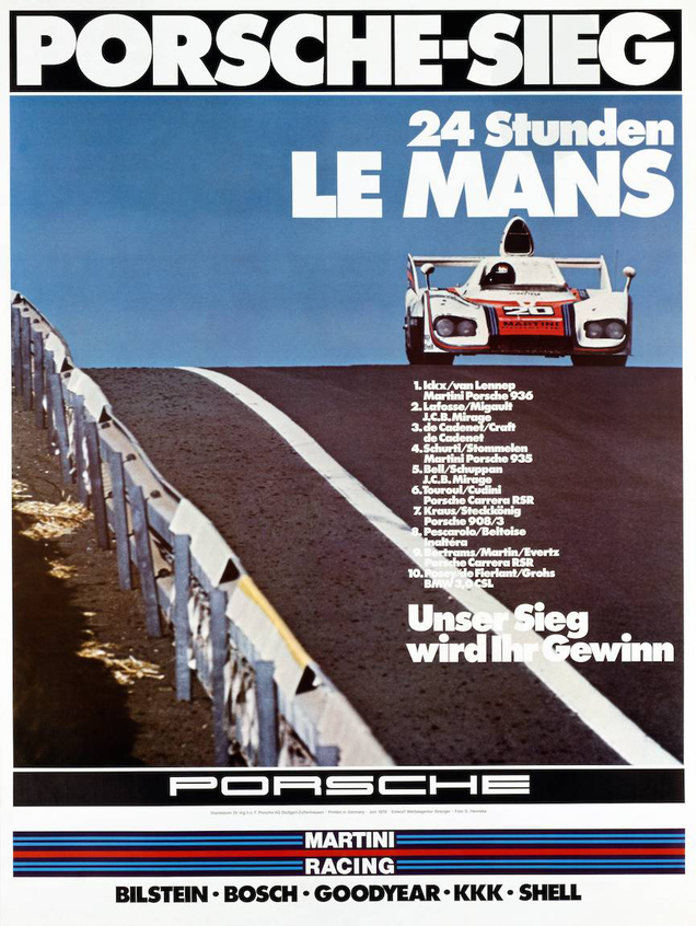 Illustration for article titled The Greatest Le Mans Victories, In Poster Form